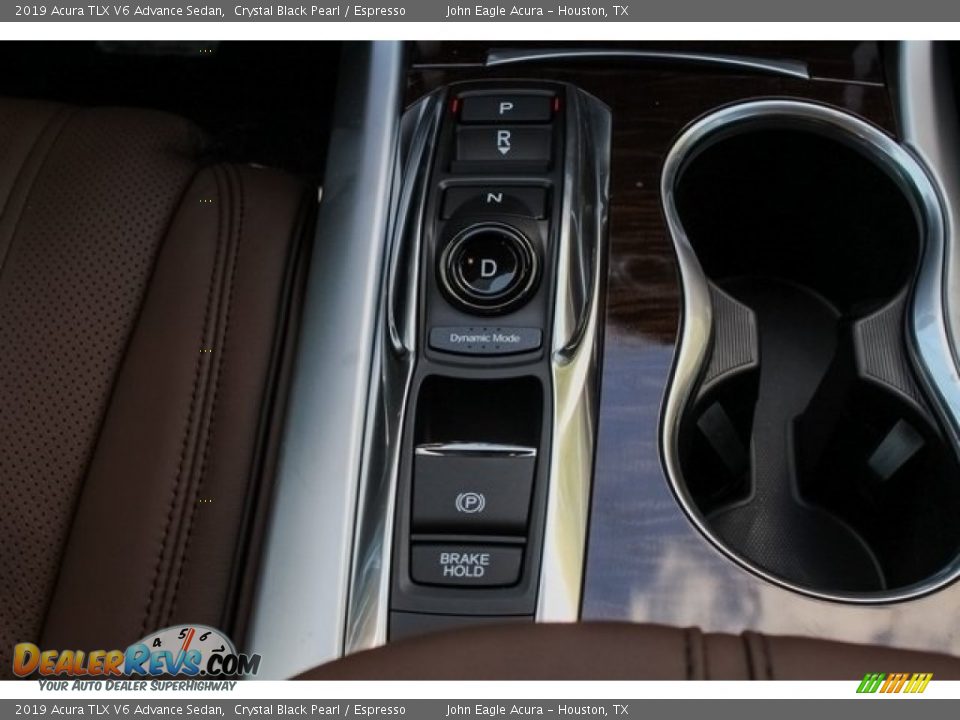 2019 Acura TLX V6 Advance Sedan Crystal Black Pearl / Espresso Photo #29