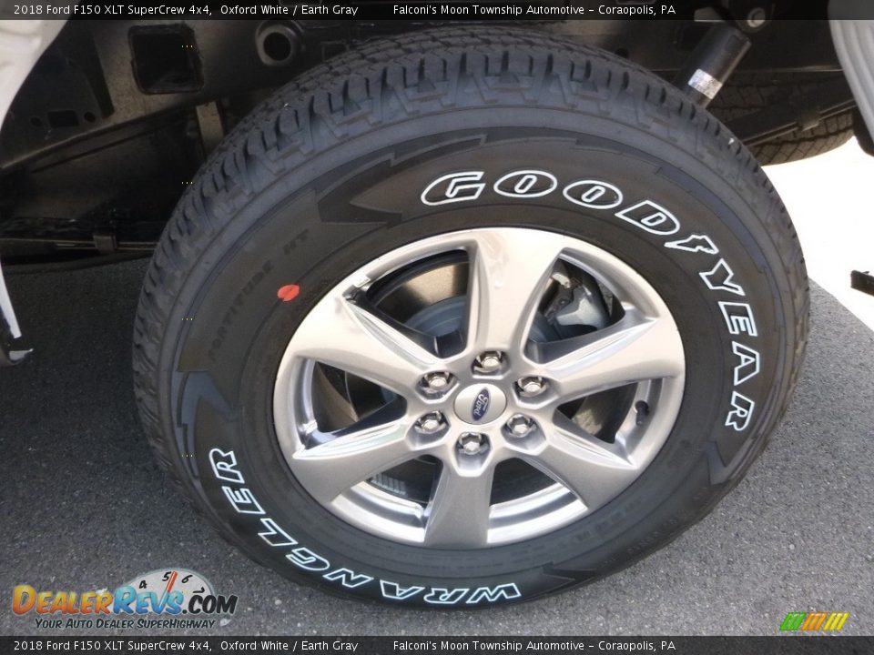 2018 Ford F150 XLT SuperCrew 4x4 Oxford White / Earth Gray Photo #7