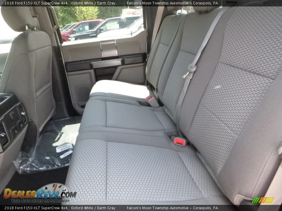 2018 Ford F150 XLT SuperCrew 4x4 Oxford White / Earth Gray Photo #8