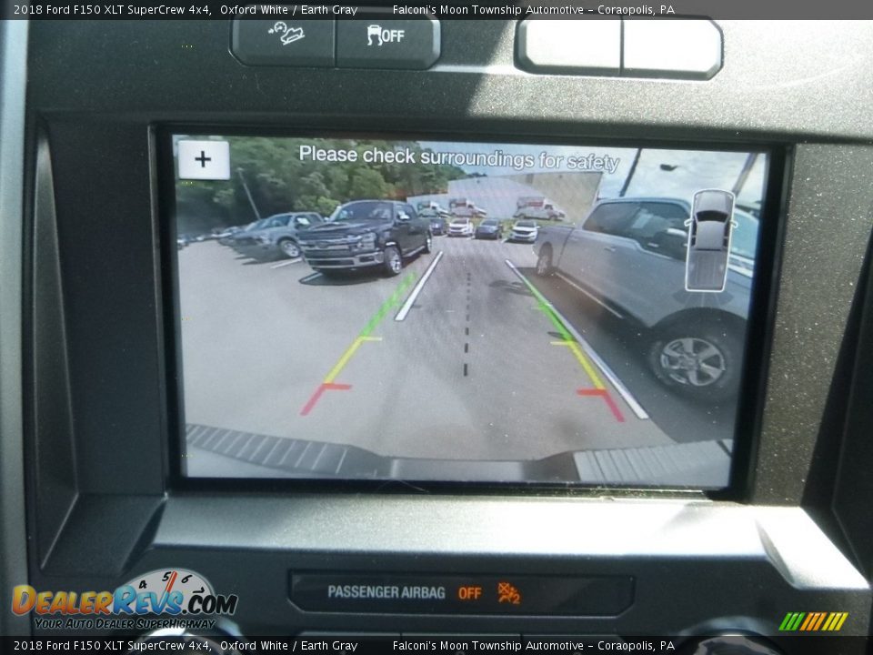 2018 Ford F150 XLT SuperCrew 4x4 Oxford White / Earth Gray Photo #15