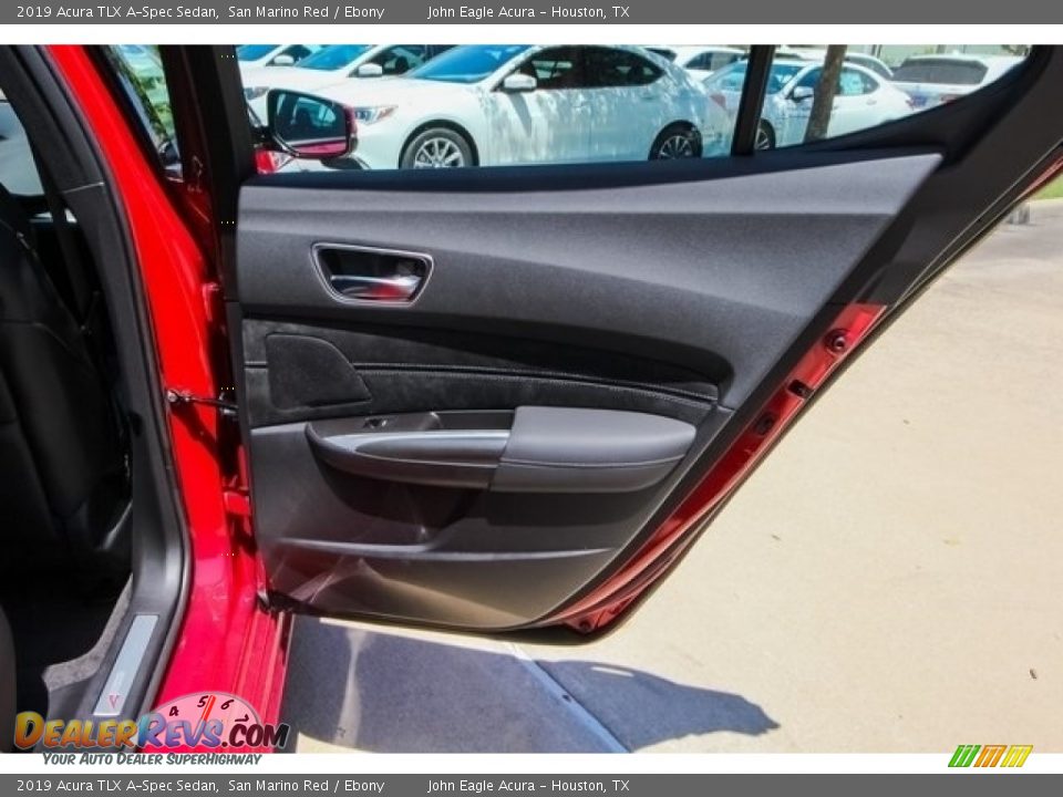 2019 Acura TLX A-Spec Sedan San Marino Red / Ebony Photo #19