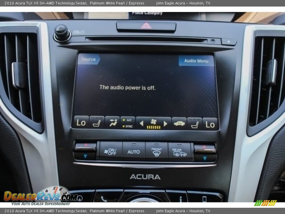 2019 Acura TLX V6 SH-AWD Technology Sedan Platinum White Pearl / Espresso Photo #27