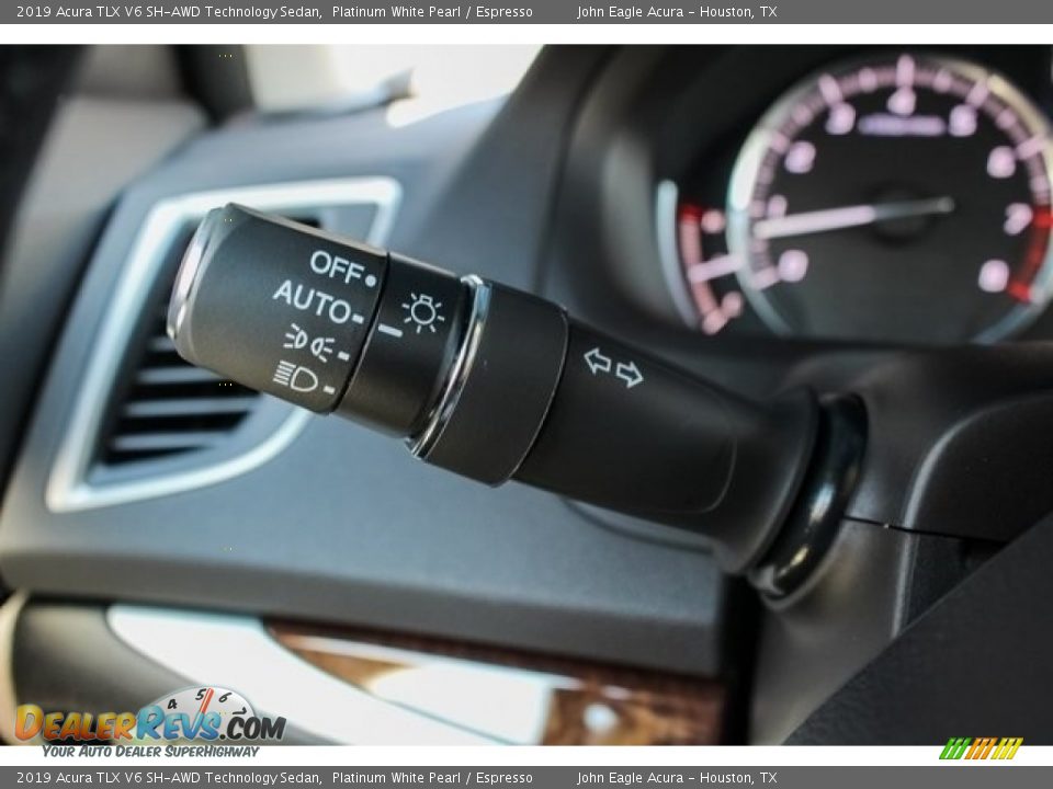 2019 Acura TLX V6 SH-AWD Technology Sedan Platinum White Pearl / Espresso Photo #33