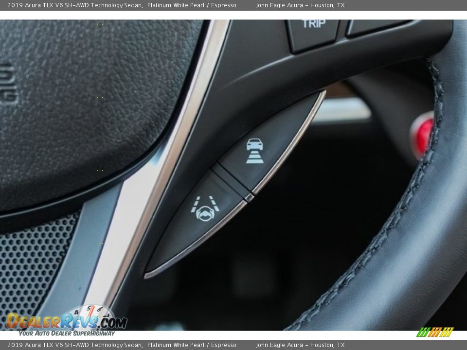 2019 Acura TLX V6 SH-AWD Technology Sedan Platinum White Pearl / Espresso Photo #36