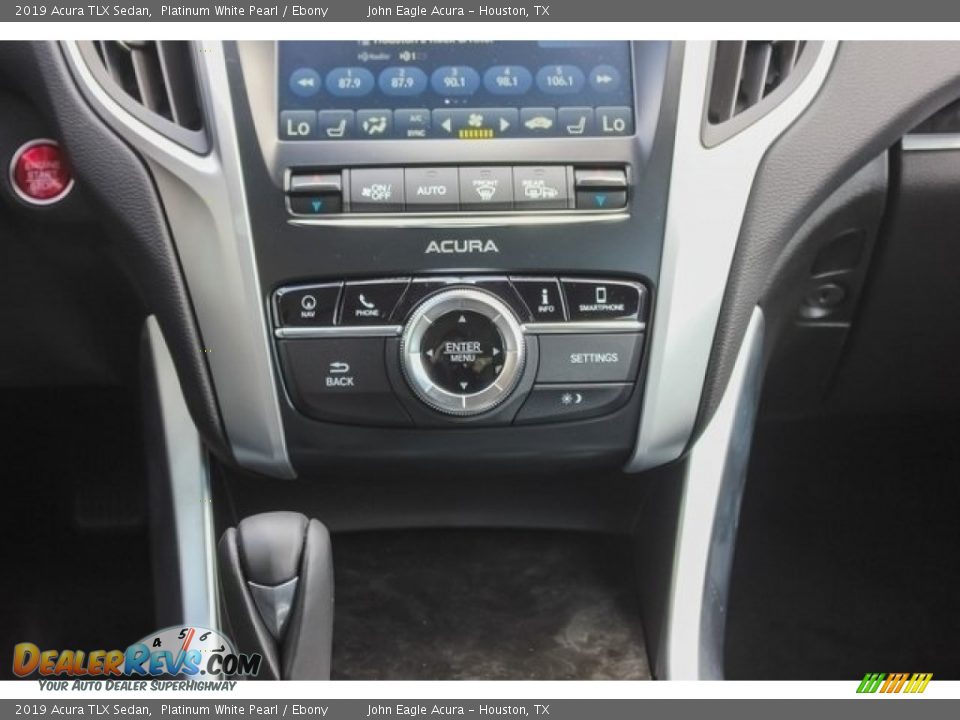2019 Acura TLX Sedan Platinum White Pearl / Ebony Photo #29