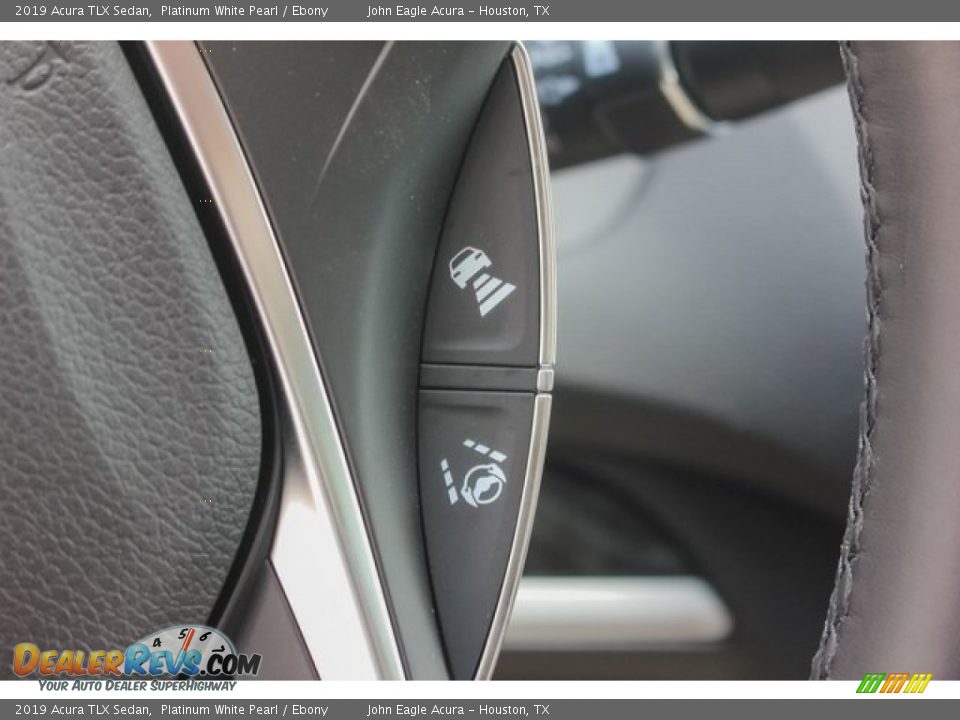 2019 Acura TLX Sedan Platinum White Pearl / Ebony Photo #35