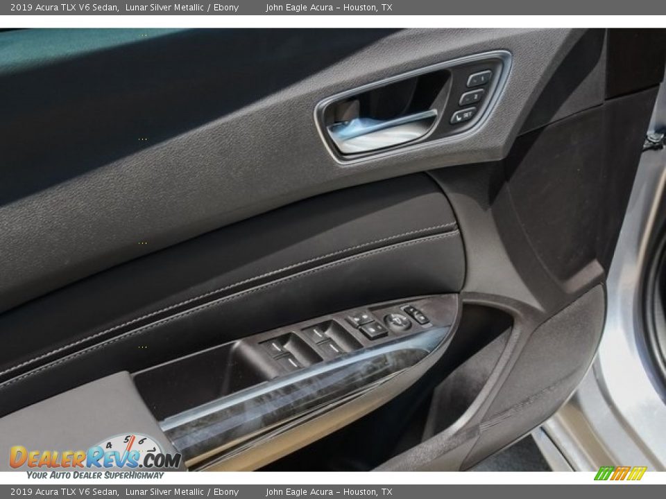 2019 Acura TLX V6 Sedan Lunar Silver Metallic / Ebony Photo #12