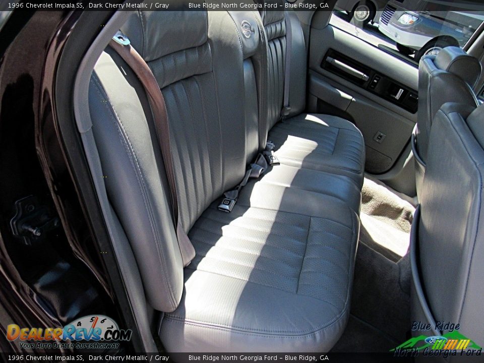 1996 Chevrolet Impala SS Dark Cherry Metallic / Gray Photo #15