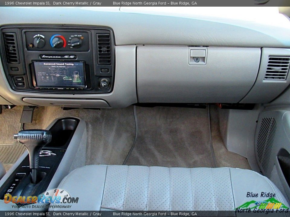 1996 Chevrolet Impala SS Dark Cherry Metallic / Gray Photo #18