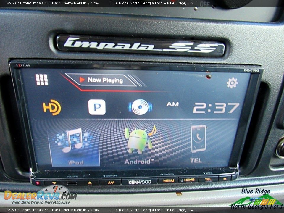 1996 Chevrolet Impala SS Dark Cherry Metallic / Gray Photo #20