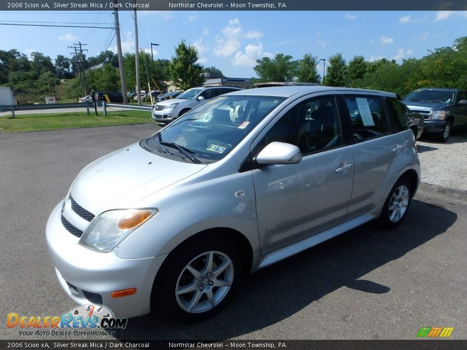 2006 Scion xA Silver Streak Mica / Dark Charcoal Photo #1
