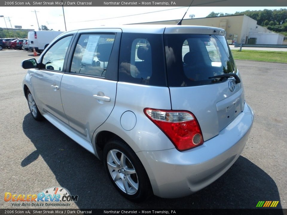2006 Scion xA Silver Streak Mica / Dark Charcoal Photo #2