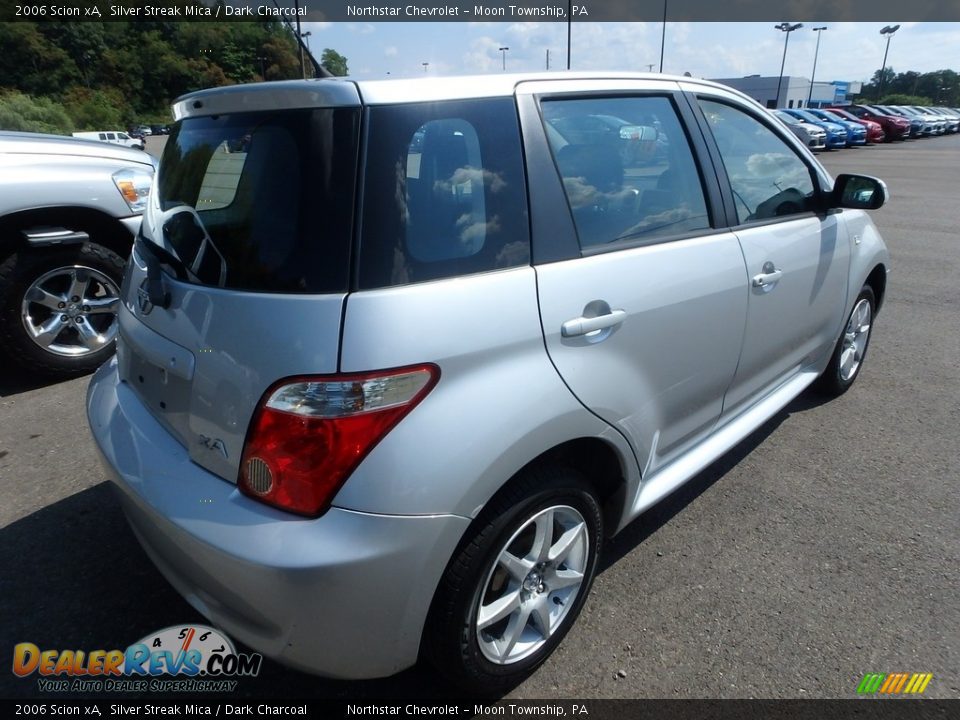 2006 Scion xA Silver Streak Mica / Dark Charcoal Photo #4
