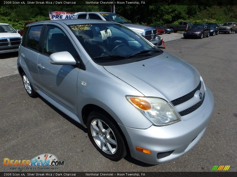 2006 Scion xA Silver Streak Mica / Dark Charcoal Photo #5