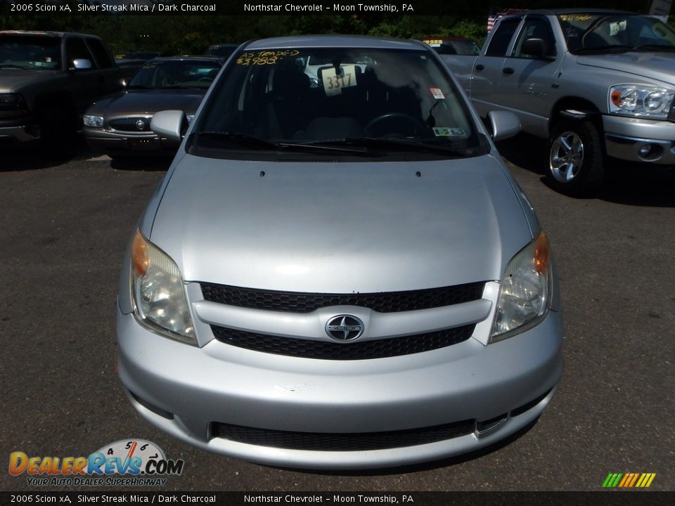2006 Scion xA Silver Streak Mica / Dark Charcoal Photo #6