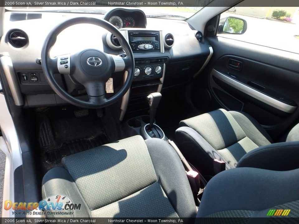 2006 Scion xA Silver Streak Mica / Dark Charcoal Photo #10