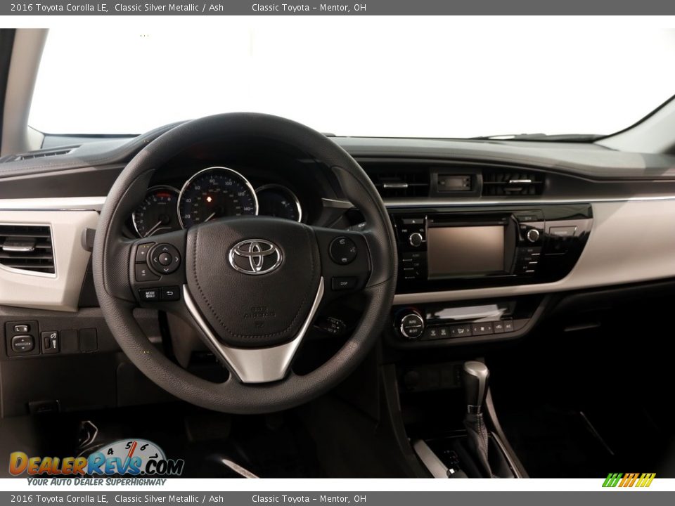2016 Toyota Corolla LE Classic Silver Metallic / Ash Photo #6