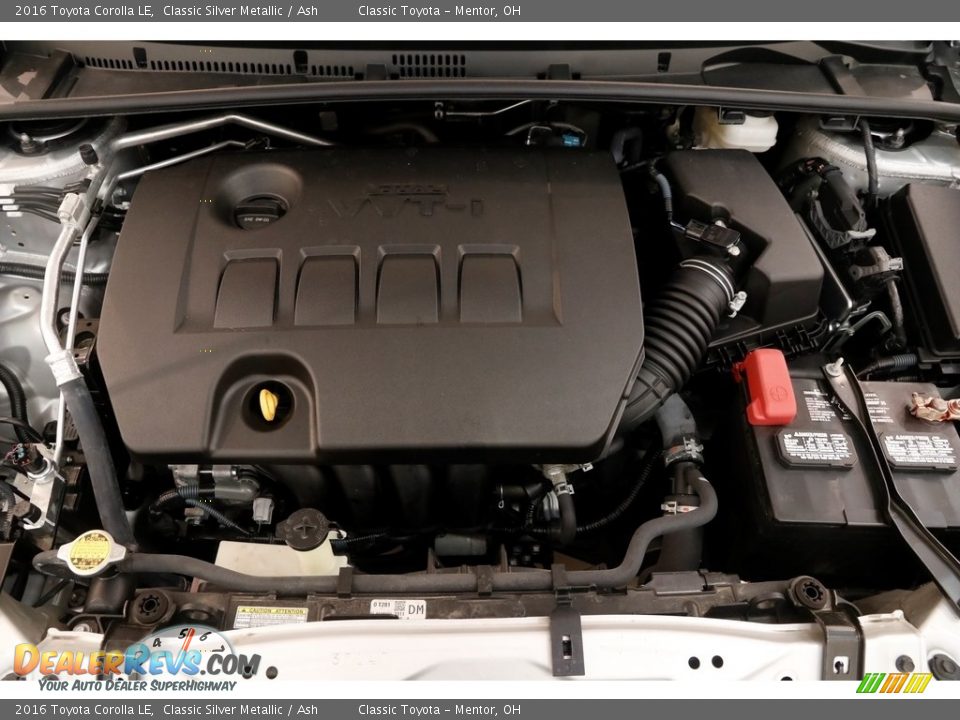 2016 Toyota Corolla LE Classic Silver Metallic / Ash Photo #18