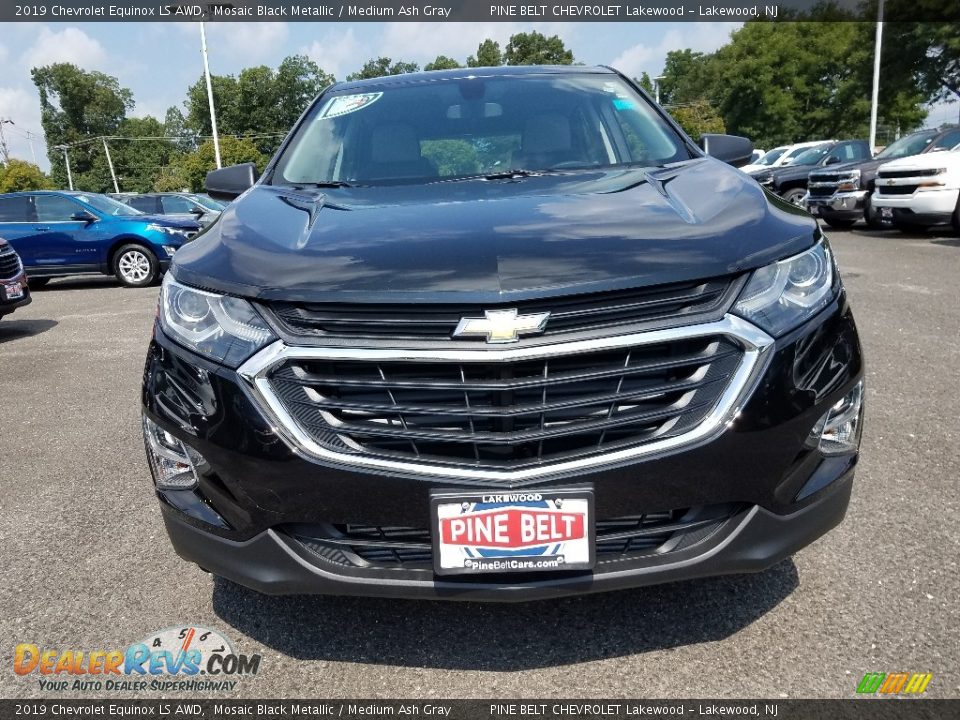 2019 Chevrolet Equinox LS AWD Mosaic Black Metallic / Medium Ash Gray Photo #2