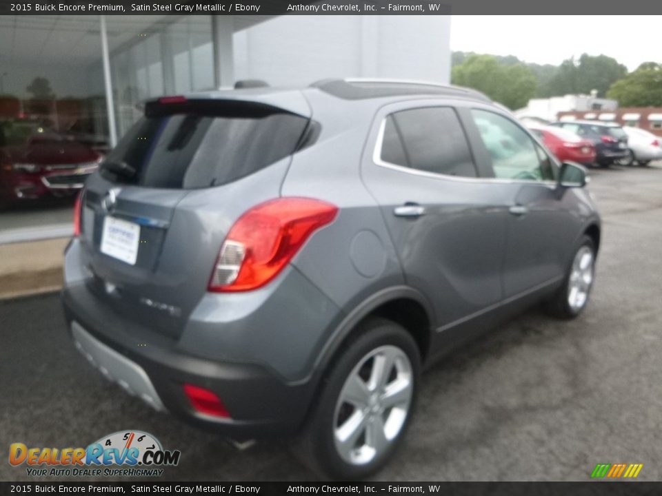 2015 Buick Encore Premium Satin Steel Gray Metallic / Ebony Photo #4