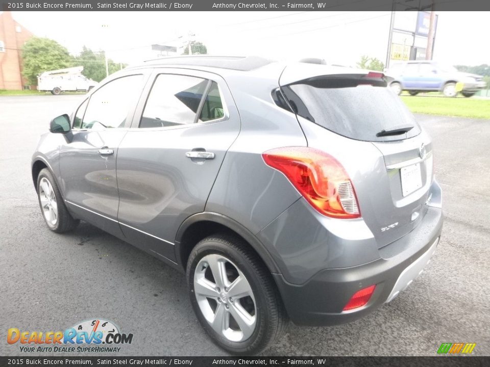 2015 Buick Encore Premium Satin Steel Gray Metallic / Ebony Photo #6