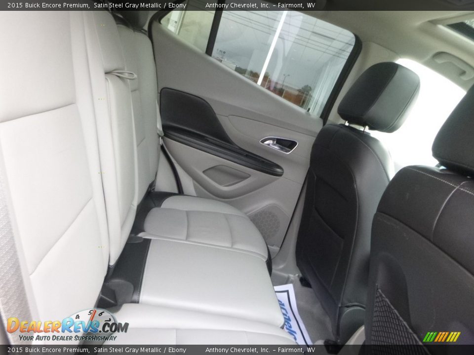 2015 Buick Encore Premium Satin Steel Gray Metallic / Ebony Photo #12
