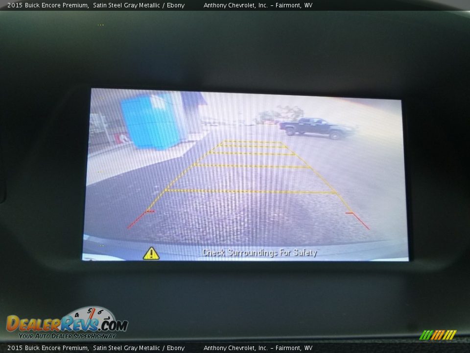 2015 Buick Encore Premium Satin Steel Gray Metallic / Ebony Photo #17
