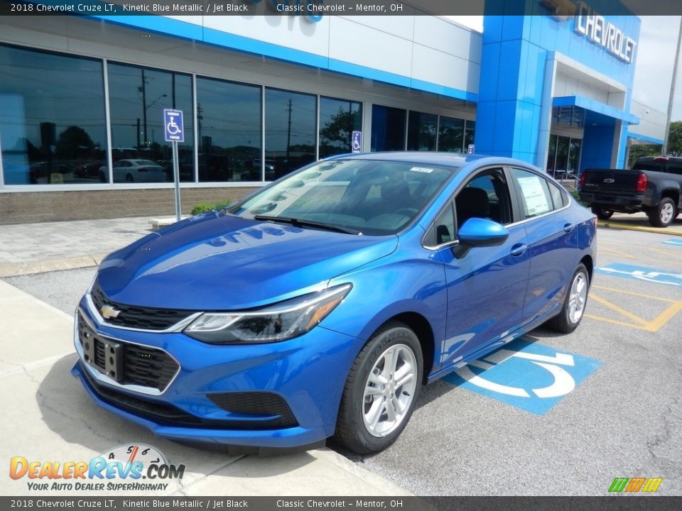 2018 Chevrolet Cruze LT Kinetic Blue Metallic / Jet Black Photo #1