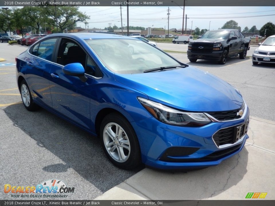 2018 Chevrolet Cruze LT Kinetic Blue Metallic / Jet Black Photo #3