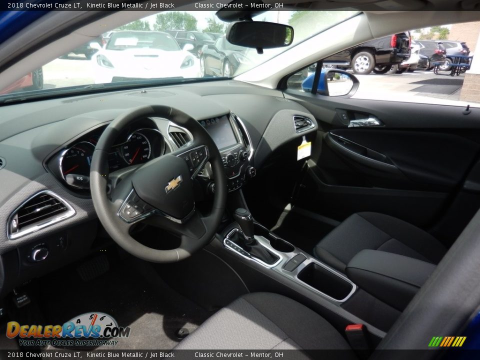 2018 Chevrolet Cruze LT Kinetic Blue Metallic / Jet Black Photo #6