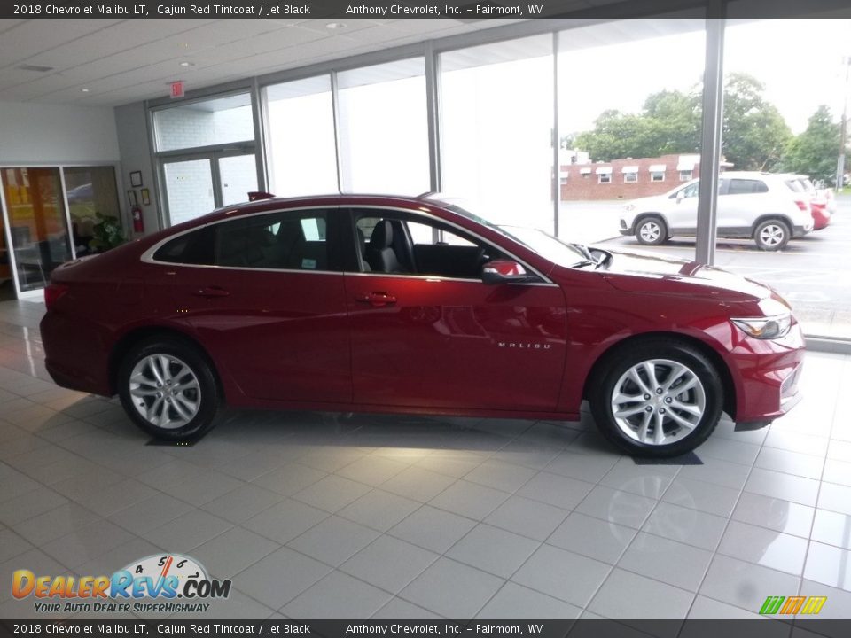 2018 Chevrolet Malibu LT Cajun Red Tintcoat / Jet Black Photo #3