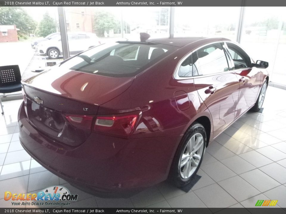 2018 Chevrolet Malibu LT Cajun Red Tintcoat / Jet Black Photo #4