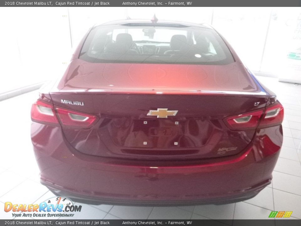 2018 Chevrolet Malibu LT Cajun Red Tintcoat / Jet Black Photo #5