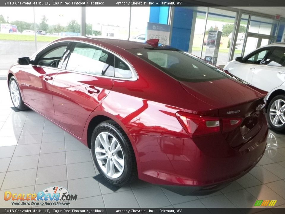 2018 Chevrolet Malibu LT Cajun Red Tintcoat / Jet Black Photo #6