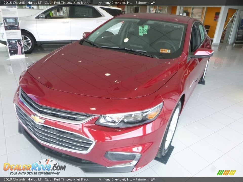 2018 Chevrolet Malibu LT Cajun Red Tintcoat / Jet Black Photo #7