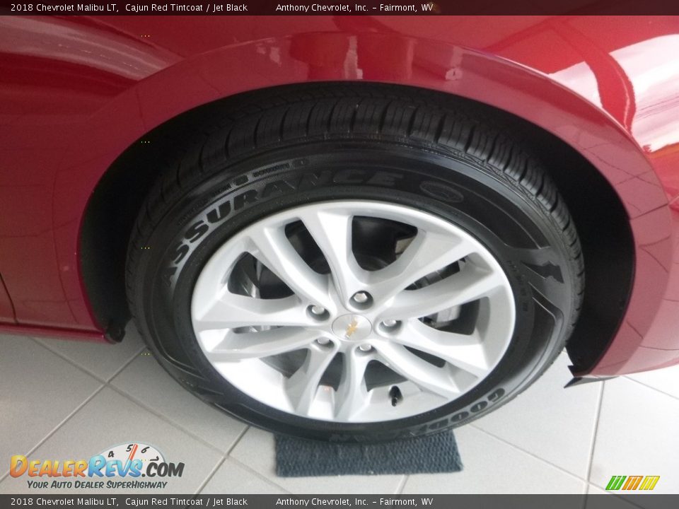 2018 Chevrolet Malibu LT Cajun Red Tintcoat / Jet Black Photo #9