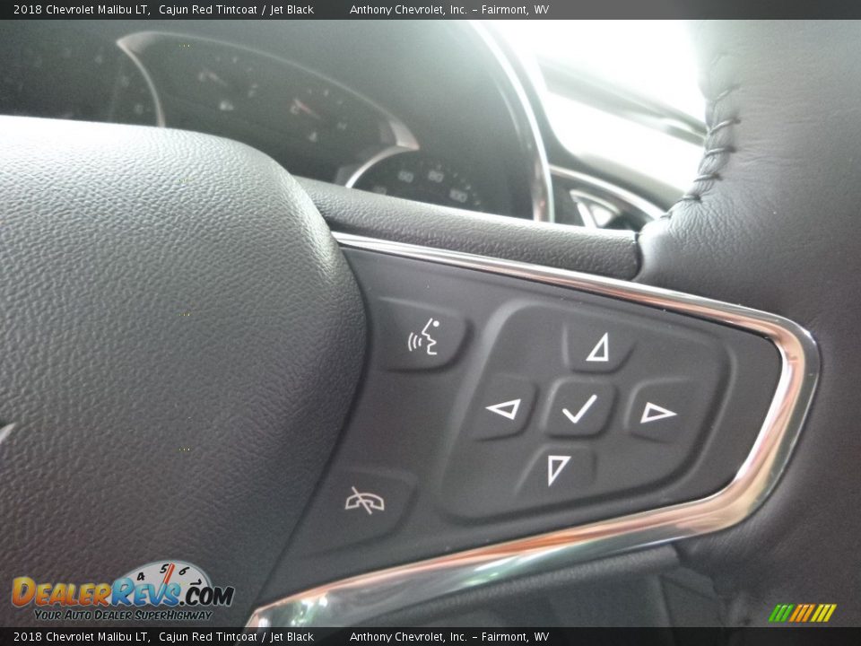 2018 Chevrolet Malibu LT Cajun Red Tintcoat / Jet Black Photo #16