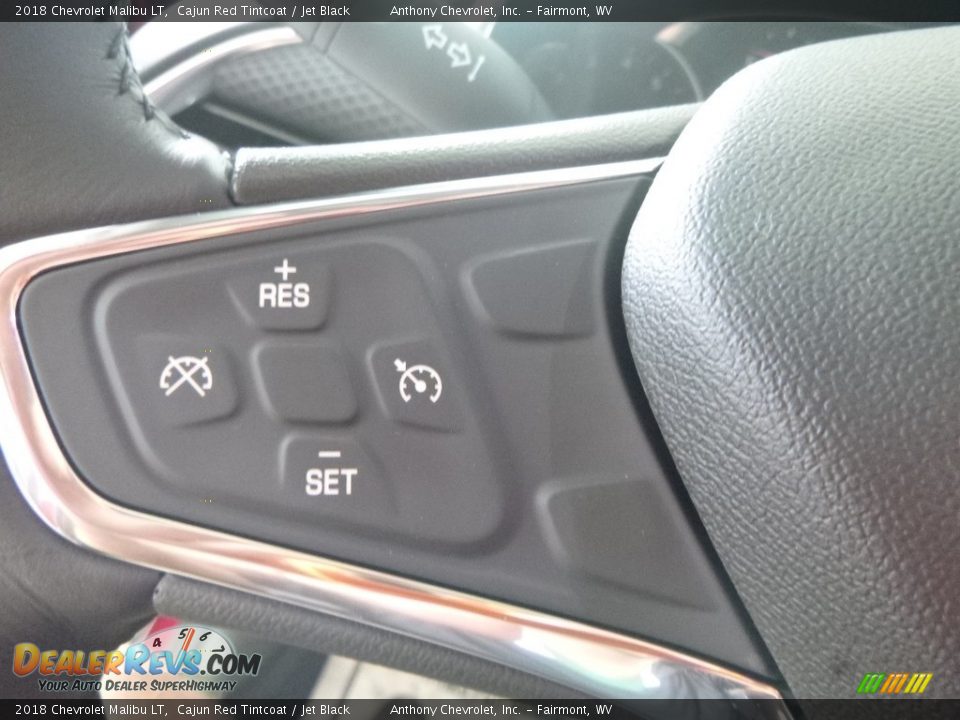 2018 Chevrolet Malibu LT Cajun Red Tintcoat / Jet Black Photo #17