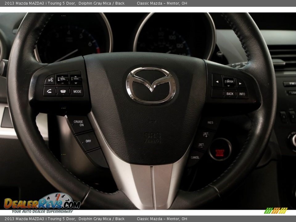 2013 Mazda MAZDA3 i Touring 5 Door Dolphin Gray Mica / Black Photo #7