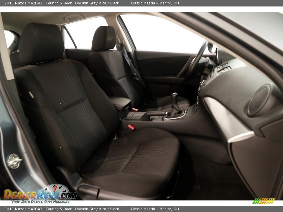 2013 Mazda MAZDA3 i Touring 5 Door Dolphin Gray Mica / Black Photo #16