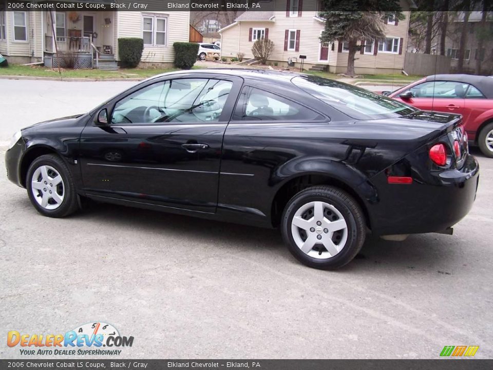 2006 Chevrolet Cobalt LS Coupe Black / Gray Photo #5