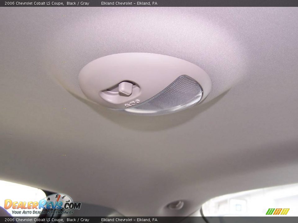 2006 Chevrolet Cobalt LS Coupe Black / Gray Photo #18