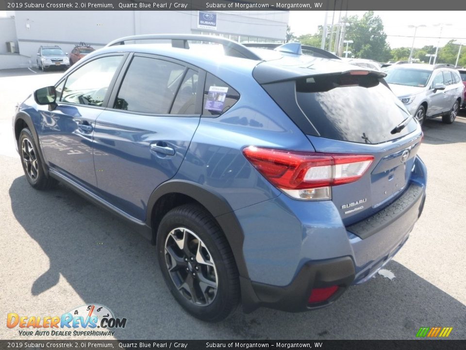 2019 Subaru Crosstrek 2.0i Premium Quartz Blue Pearl / Gray Photo #6