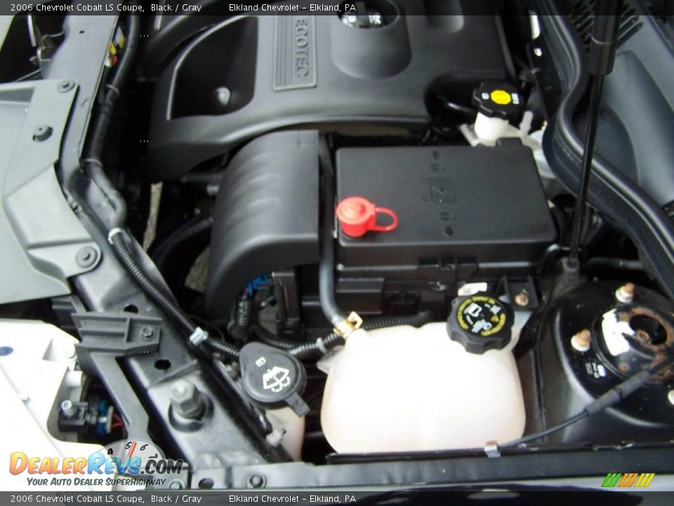 2006 Chevrolet Cobalt LS Coupe Black / Gray Photo #26