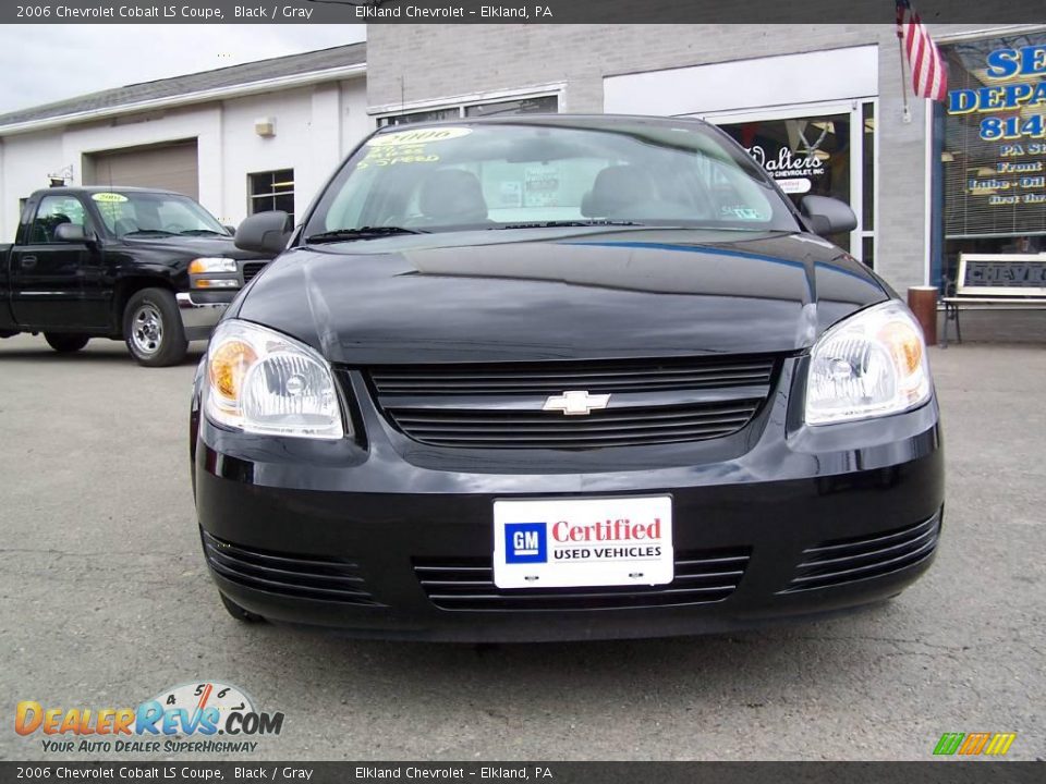 2006 Chevrolet Cobalt LS Coupe Black / Gray Photo #27
