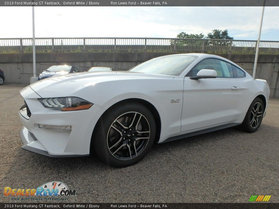 Front 3/4 View of 2019 Ford Mustang GT Fastback Photo #6