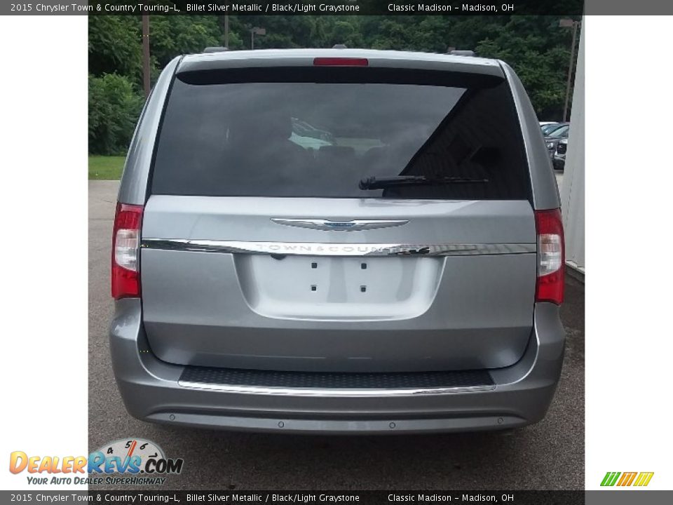 2015 Chrysler Town & Country Touring-L Billet Silver Metallic / Black/Light Graystone Photo #4