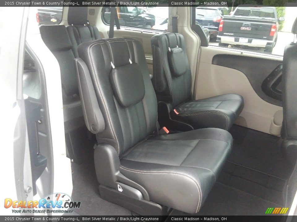 2015 Chrysler Town & Country Touring-L Billet Silver Metallic / Black/Light Graystone Photo #14