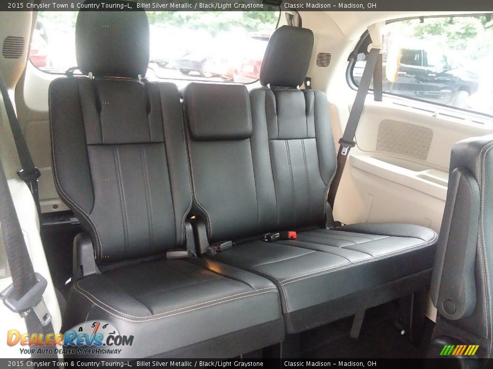 2015 Chrysler Town & Country Touring-L Billet Silver Metallic / Black/Light Graystone Photo #20