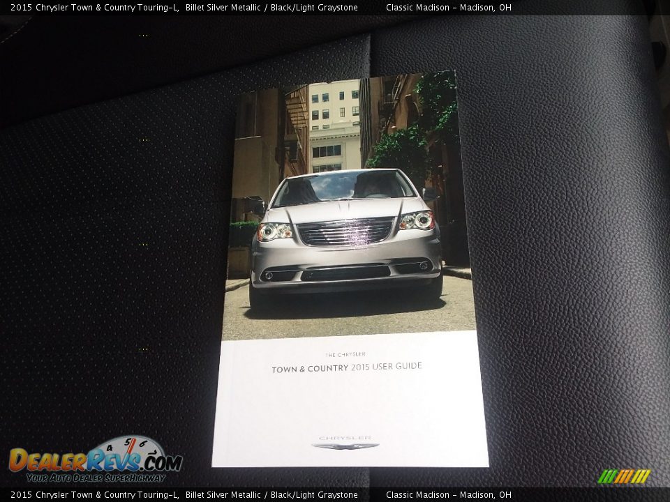 2015 Chrysler Town & Country Touring-L Billet Silver Metallic / Black/Light Graystone Photo #21